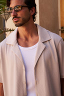 Galets Short Sleeve Shirt - Grey