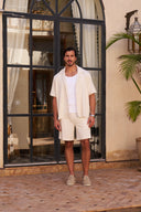 Galets Short Sleeve Shirt - Cream