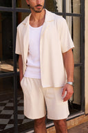 Galets Short Sleeve Shirt - Cream