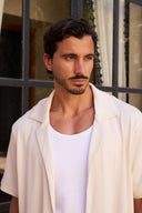 Galets Short Sleeve Shirt - Cream