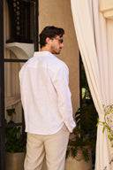 Table for Two Linen Shirt - White