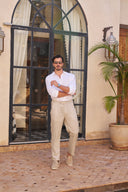 Table for Two Linen Shirt - White