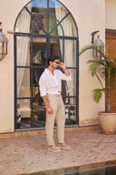 Table for Two Linen Shirt - White
