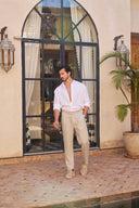 Table for Two Linen Shirt - White