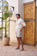 Table for Two Linen Shirt - Cream