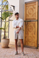 Table for Two Linen Shirt - Cream