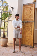 Table for Two Linen Shirt - Cream