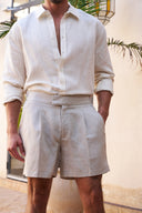Linen Tailored Shorts
