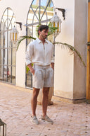 Table for Two Linen Shirt - Cream