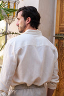 Table for Two Linen Shirt - Cream