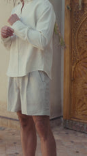 Linen Tailored Shorts
